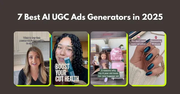 Best AI UGC ads generators tested for product video ads — guide cover