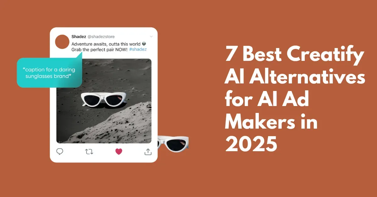 Top Creatify AI alternatives for AI video ad generation — comparison cover